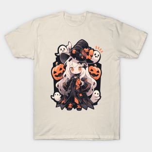 Kawaii Anime Halloween T-Shirt